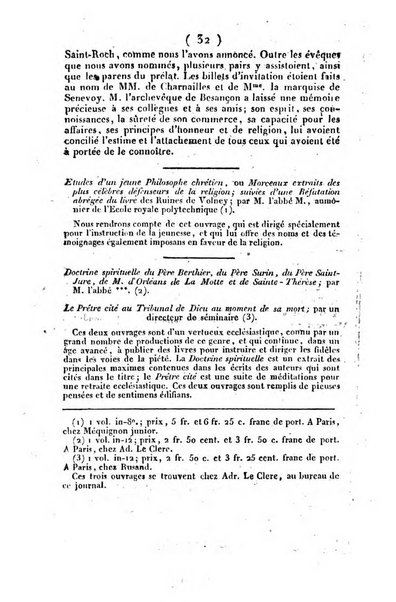 L'ami de la religion et du roi journal ecclesiastique, politique et litteraire