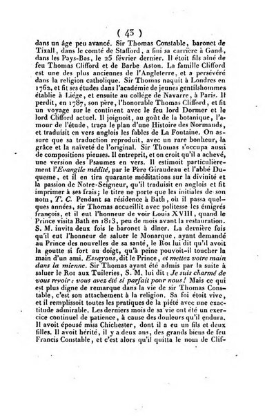 L'ami de la religion et du roi journal ecclesiastique, politique et litteraire