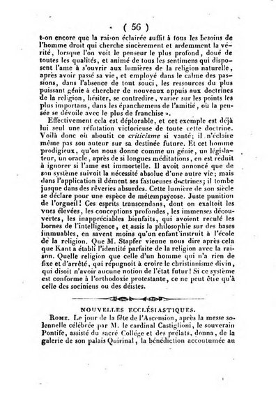 L'ami de la religion et du roi journal ecclesiastique, politique et litteraire