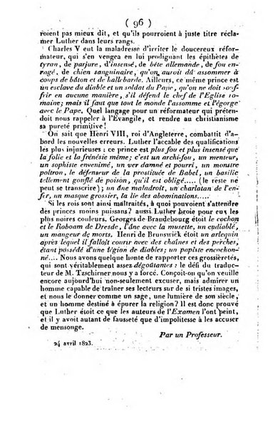 L'ami de la religion et du roi journal ecclesiastique, politique et litteraire