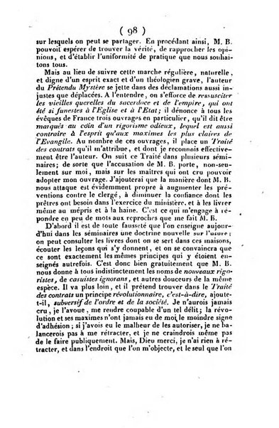 L'ami de la religion et du roi journal ecclesiastique, politique et litteraire