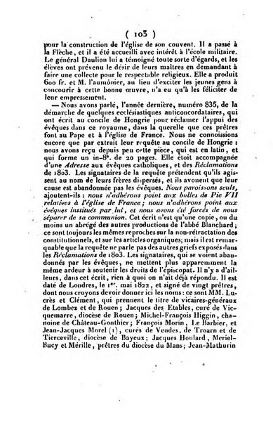 L'ami de la religion et du roi journal ecclesiastique, politique et litteraire