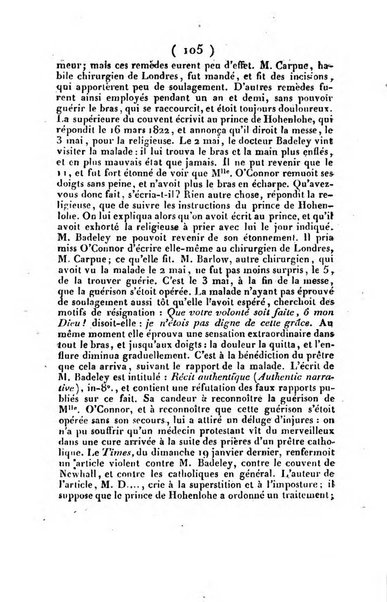 L'ami de la religion et du roi journal ecclesiastique, politique et litteraire