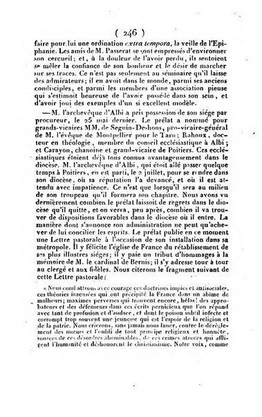 L'ami de la religion et du roi journal ecclesiastique, politique et litteraire