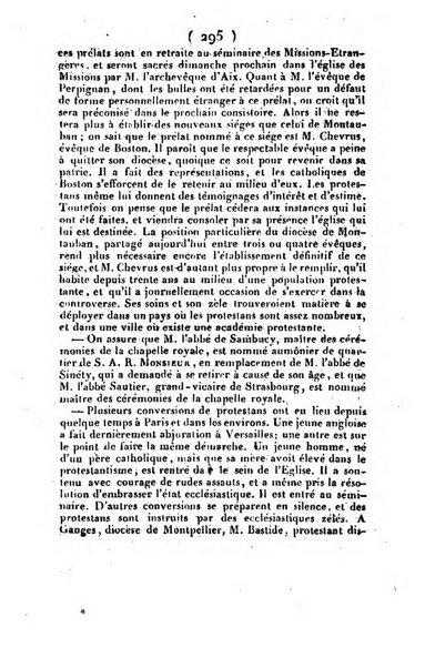 L'ami de la religion et du roi journal ecclesiastique, politique et litteraire