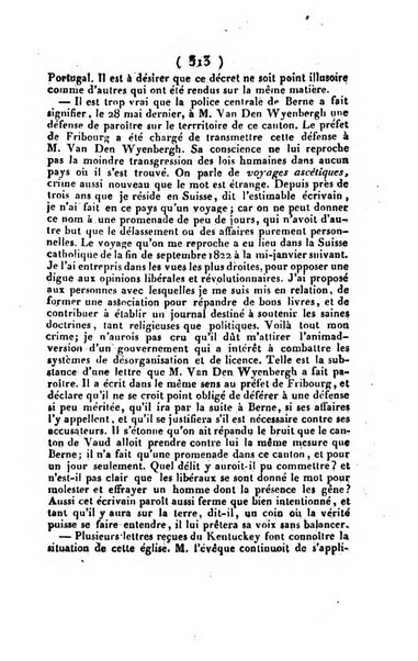 L'ami de la religion et du roi journal ecclesiastique, politique et litteraire