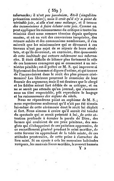 L'ami de la religion et du roi journal ecclesiastique, politique et litteraire