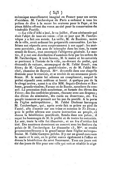 L'ami de la religion et du roi journal ecclesiastique, politique et litteraire