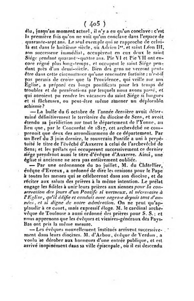 L'ami de la religion et du roi journal ecclesiastique, politique et litteraire