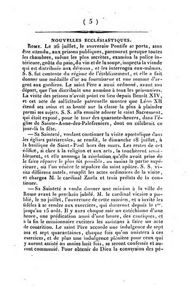 L'ami de la religion et du roi journal ecclesiastique, politique et litteraire