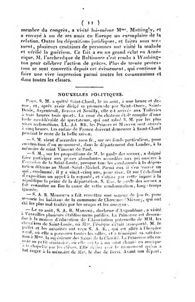 L'ami de la religion et du roi journal ecclesiastique, politique et litteraire