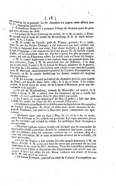 L'ami de la religion et du roi journal ecclesiastique, politique et litteraire