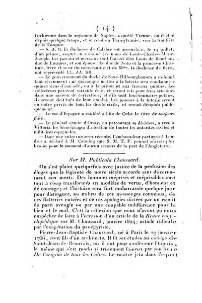 L'ami de la religion et du roi journal ecclesiastique, politique et litteraire