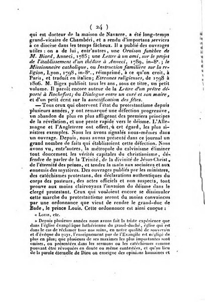 L'ami de la religion et du roi journal ecclesiastique, politique et litteraire