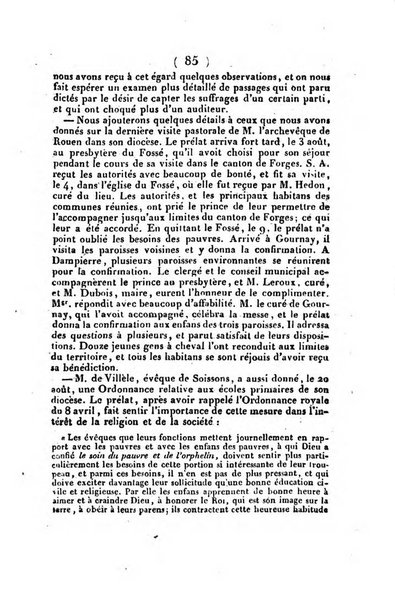 L'ami de la religion et du roi journal ecclesiastique, politique et litteraire