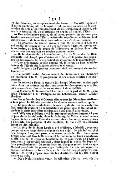 L'ami de la religion et du roi journal ecclesiastique, politique et litteraire