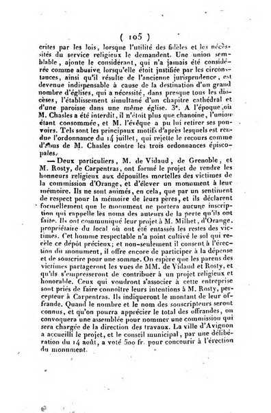 L'ami de la religion et du roi journal ecclesiastique, politique et litteraire