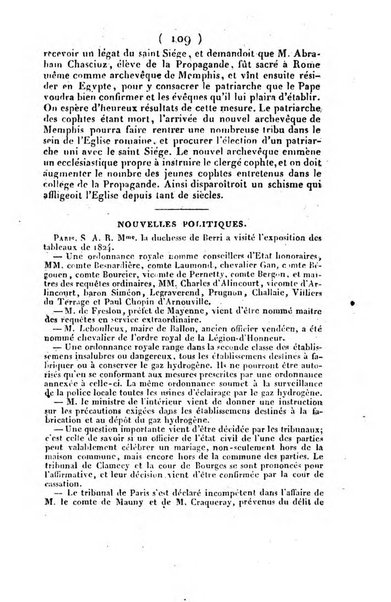 L'ami de la religion et du roi journal ecclesiastique, politique et litteraire