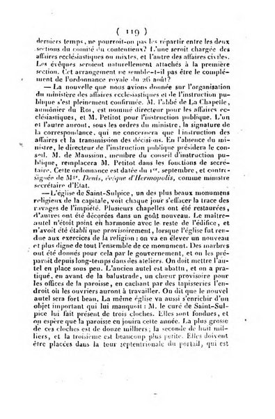 L'ami de la religion et du roi journal ecclesiastique, politique et litteraire