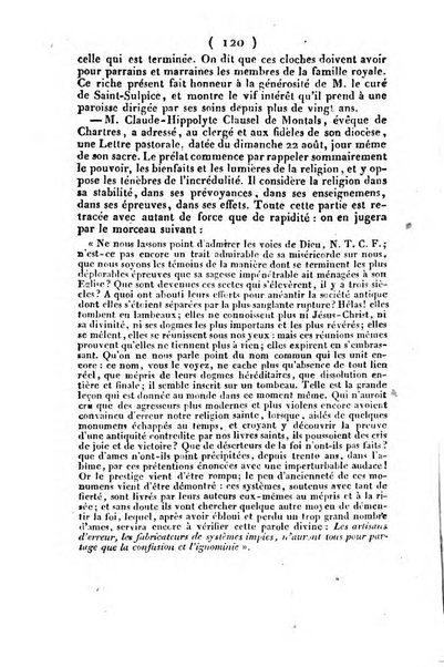 L'ami de la religion et du roi journal ecclesiastique, politique et litteraire