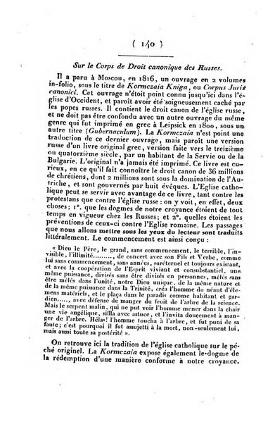 L'ami de la religion et du roi journal ecclesiastique, politique et litteraire