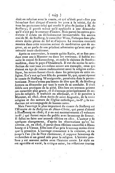 L'ami de la religion et du roi journal ecclesiastique, politique et litteraire