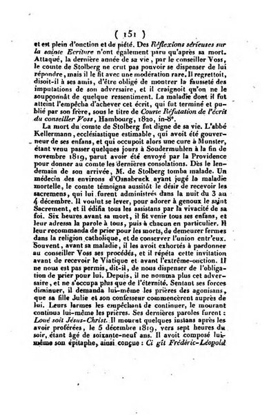 L'ami de la religion et du roi journal ecclesiastique, politique et litteraire