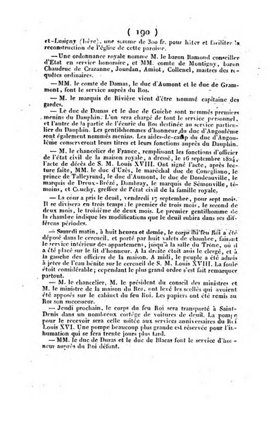 L'ami de la religion et du roi journal ecclesiastique, politique et litteraire