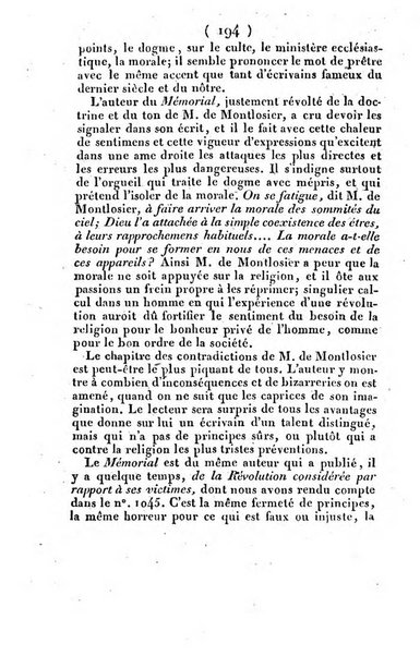 L'ami de la religion et du roi journal ecclesiastique, politique et litteraire