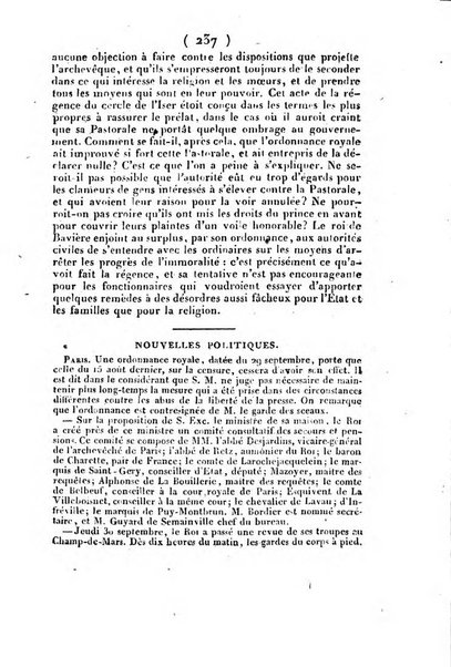 L'ami de la religion et du roi journal ecclesiastique, politique et litteraire