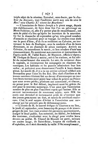 L'ami de la religion et du roi journal ecclesiastique, politique et litteraire