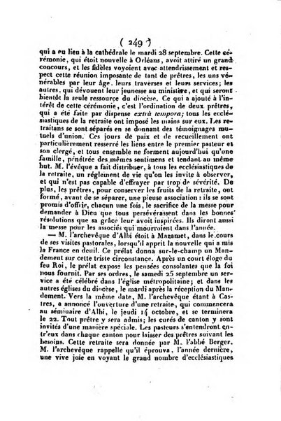 L'ami de la religion et du roi journal ecclesiastique, politique et litteraire