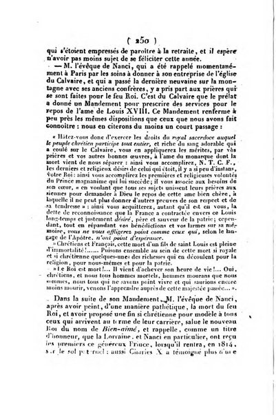 L'ami de la religion et du roi journal ecclesiastique, politique et litteraire