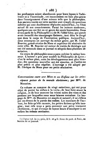 L'ami de la religion et du roi journal ecclesiastique, politique et litteraire