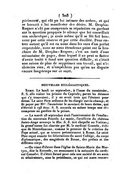 L'ami de la religion et du roi journal ecclesiastique, politique et litteraire