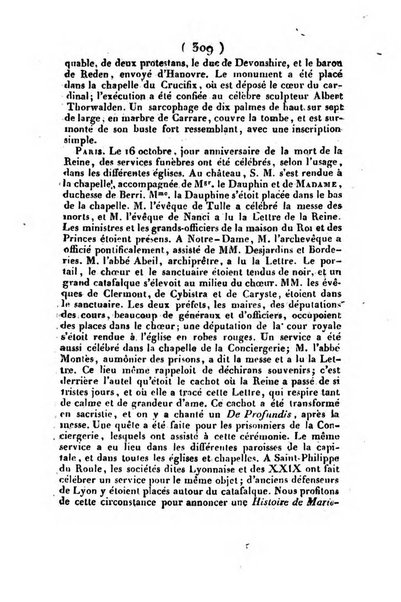 L'ami de la religion et du roi journal ecclesiastique, politique et litteraire