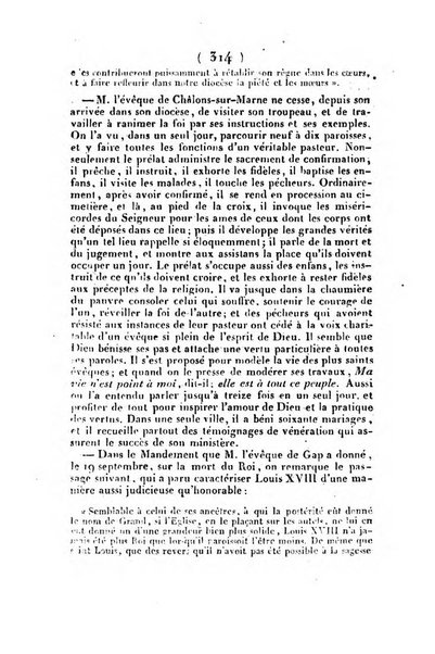 L'ami de la religion et du roi journal ecclesiastique, politique et litteraire