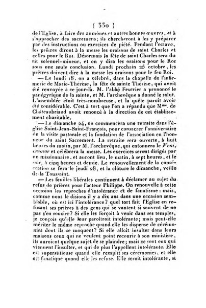 L'ami de la religion et du roi journal ecclesiastique, politique et litteraire