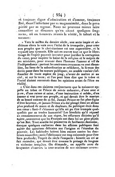 L'ami de la religion et du roi journal ecclesiastique, politique et litteraire