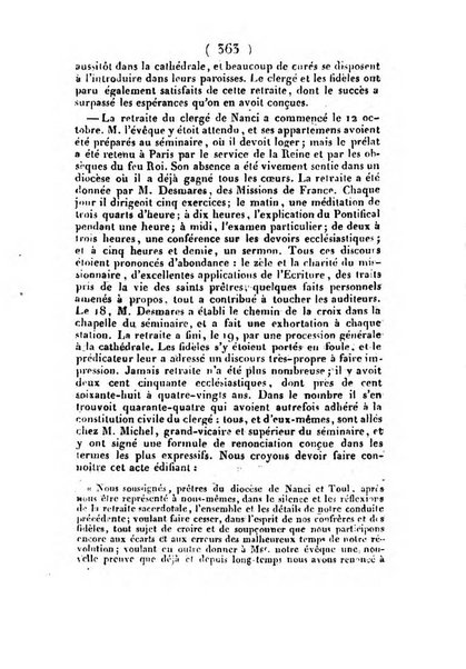 L'ami de la religion et du roi journal ecclesiastique, politique et litteraire