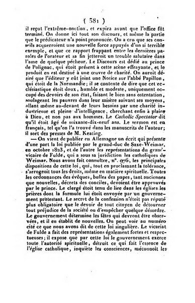 L'ami de la religion et du roi journal ecclesiastique, politique et litteraire