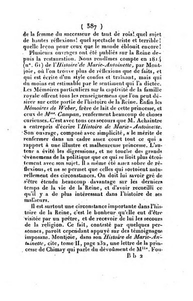 L'ami de la religion et du roi journal ecclesiastique, politique et litteraire