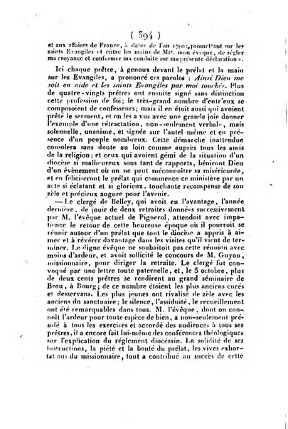 L'ami de la religion et du roi journal ecclesiastique, politique et litteraire