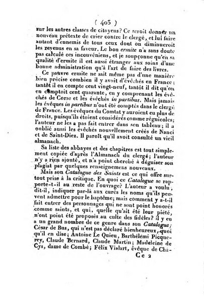 L'ami de la religion et du roi journal ecclesiastique, politique et litteraire