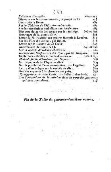 L'ami de la religion et du roi journal ecclesiastique, politique et litteraire