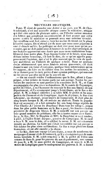 L'ami de la religion et du roi journal ecclesiastique, politique et litteraire