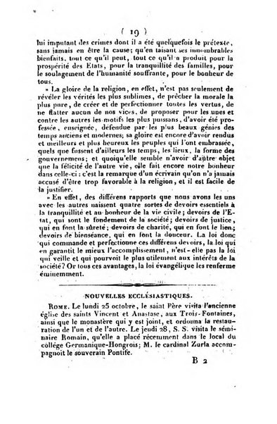 L'ami de la religion et du roi journal ecclesiastique, politique et litteraire