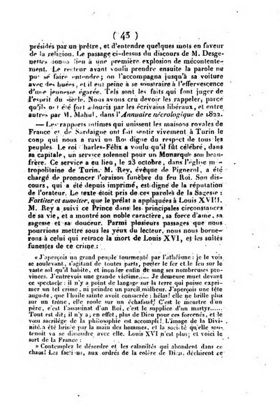 L'ami de la religion et du roi journal ecclesiastique, politique et litteraire