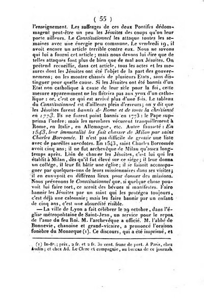 L'ami de la religion et du roi journal ecclesiastique, politique et litteraire