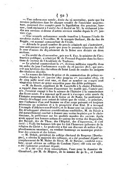 L'ami de la religion et du roi journal ecclesiastique, politique et litteraire